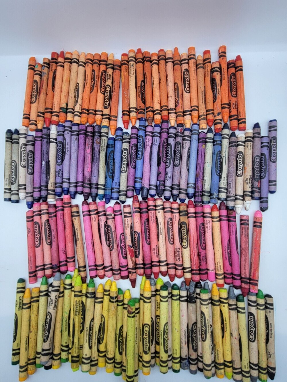 Crayola Vintage Crayons LOT  Random Assortment Crayon Vtg - 1 pound 7oz